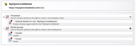 Creating a website with the Mercury Template