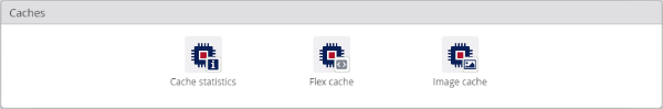 The apps for cache administration