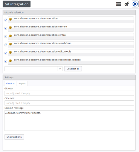 Git integration